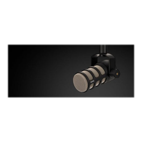 RØDE Microfon dinamic RØDE PodMic cu conexiune XLR pentru podcasting și streaming, negru