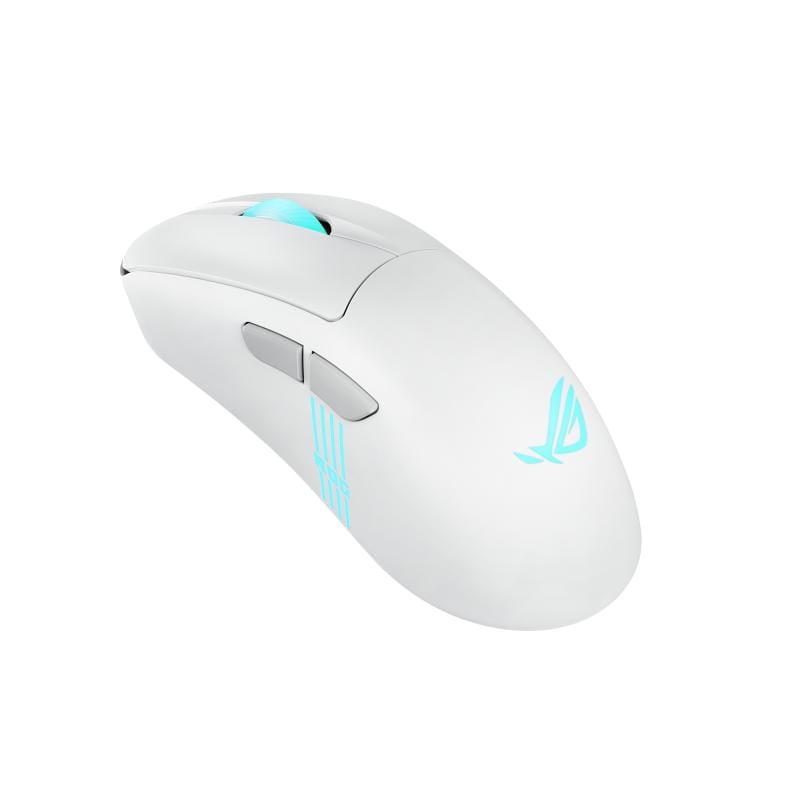 Asus Mouse gaming ASUS ROG Keris II Origin, alb, iluminare RGB, butoane programabile (90MP04A0-BMUA10)