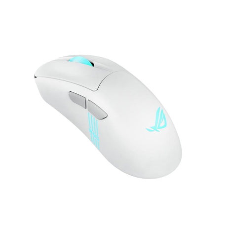 Asus Mouse gaming ASUS ROG Keris II Origin, alb, iluminare RGB, butoane programabile (90MP04A0-BMUA10)