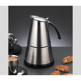 Rommelsbacher Espressor Rommelsbacher Elpresso mini EKO 364/E, argintiu-negru, compact, pentru espresso și băuturi cu lapte