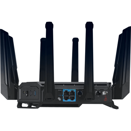 Asus Router Router Gaming Asus GT-BE98 | WiFi 7, 24000 Mbps, Quad-Band, Negru