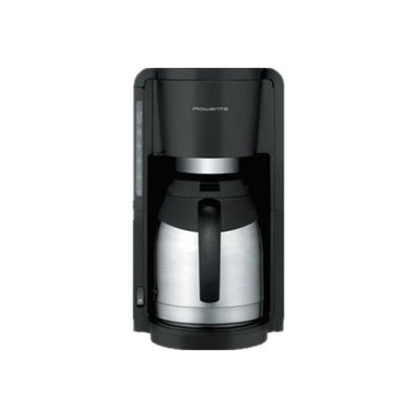 ROWENTA Cafetieră Rowenta Milano CT3818, argintiu/negru, design modern pentru utilizare zilnică