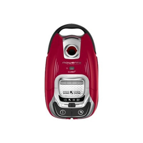 ROWENTA Aspirator cu sac Rowenta Silence Force Allergy+ RO7473CH, roșu, silențios, filtrare avansată pentru alergeni