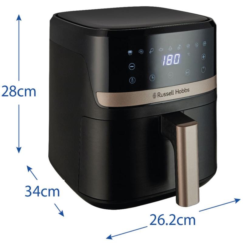 Russel Hobbs Friteuză cu aer cald Russell Hobbs Satisfry 4,3 L, negru, model 27610-56