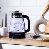 Russel Hobbs Fierbător electric Russell Hobbs Classic Glass 26080-70, 1,7 L, sticlă, negru