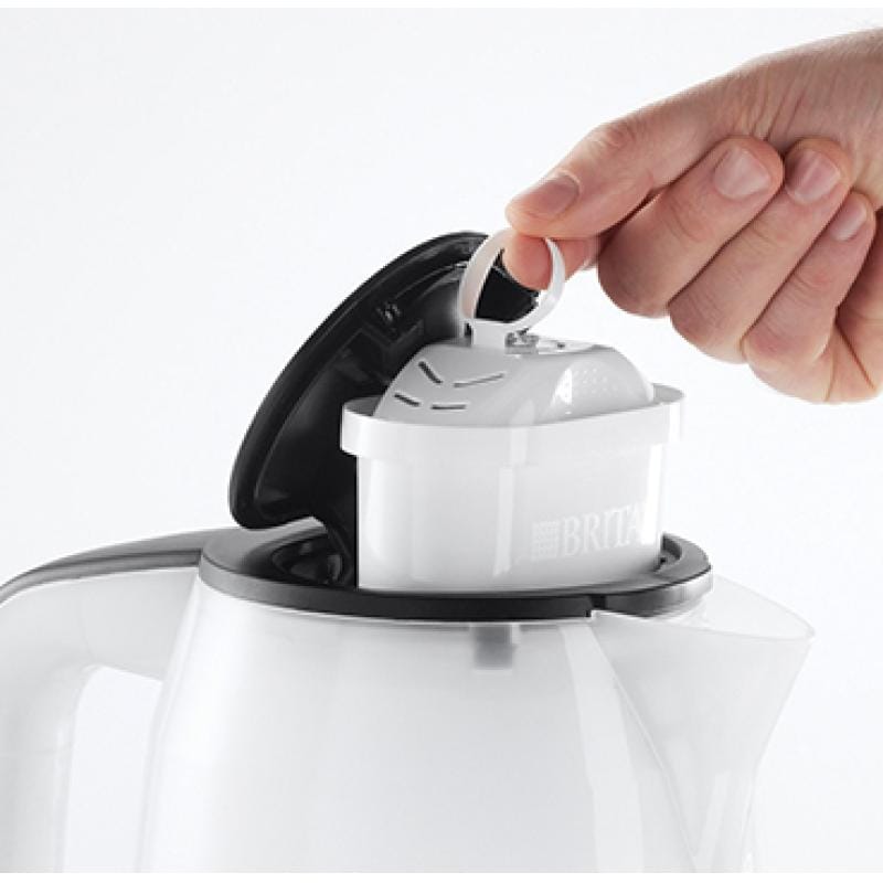Russel Hobbs Fierbător electric Russell Hobbs Purity 22850-70, 1 L, sticlă neagră, design compact
