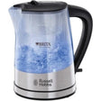 Russel Hobbs Fierbător electric Russell Hobbs Purity 22850-70, 1 L, sticlă neagră, design compact