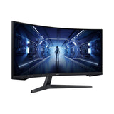 Samsung Monitor gaming curbat Samsung Odyssey G5 G55T, ultrawide, model LC34G55TWWPXEN