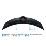 Samsung Monitor gaming curbat Samsung Odyssey G9 49” ultra-wide S49FG912EU (LS49FG912EUXEN)