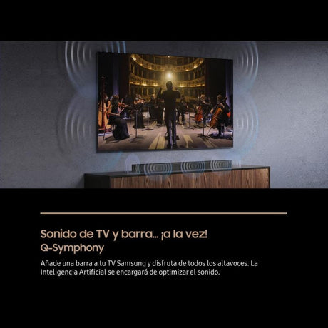 Samsung Soundbar Samsung HW-Q600F/EN, upgrade audio TV, sunet clar și puternic, design modern, instalare rapidă