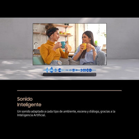 Samsung Soundbar Samsung HW-Q600F/EN, upgrade audio TV, sunet clar și puternic, design modern, instalare rapidă