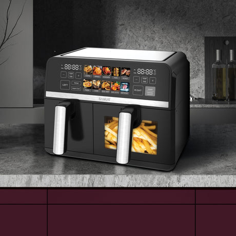 Samus Air Fryer Air Fryer Samus AF9DUO-S2600DW | 2600W, 9L, 10 programe, Digital