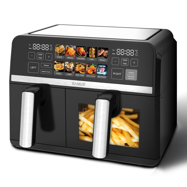 Samus Air Fryer Air Fryer Samus AF9DUO-S2600DW | 2600W, 9L, 10 programe, Digital