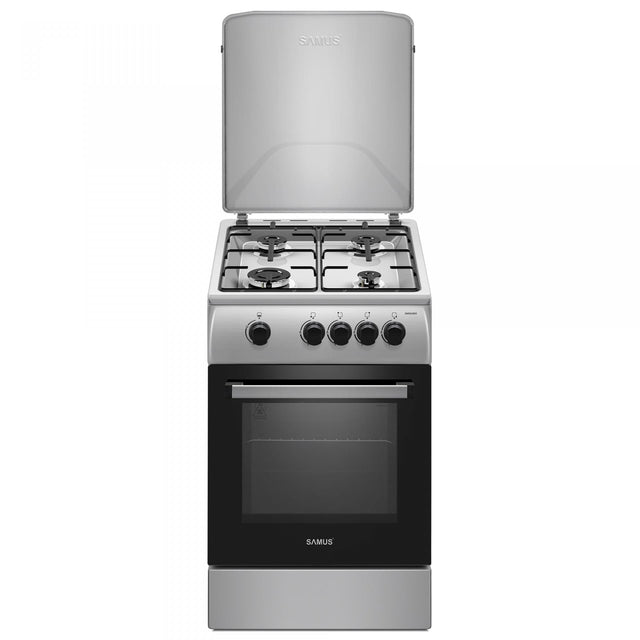 Samus Aragaz Aragaz SamusSM561BXS | 60cm, Inox, Argintiu
