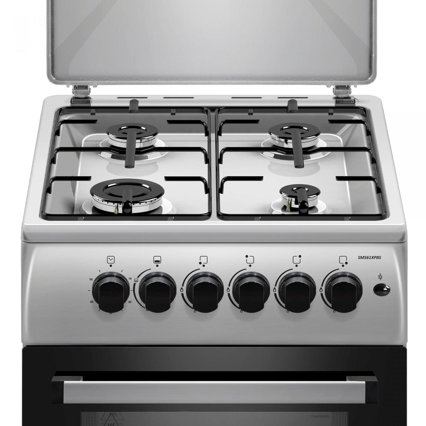 Samus Aragaz Aragaz SamusSM561XPBS | 60cm, Inox, Argintiu, Timer