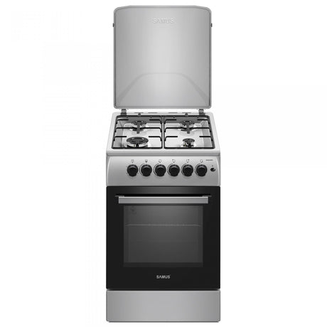 Samus Aragaz Aragaz SamusSM561XPBS | 60cm, Inox, Argintiu, Timer