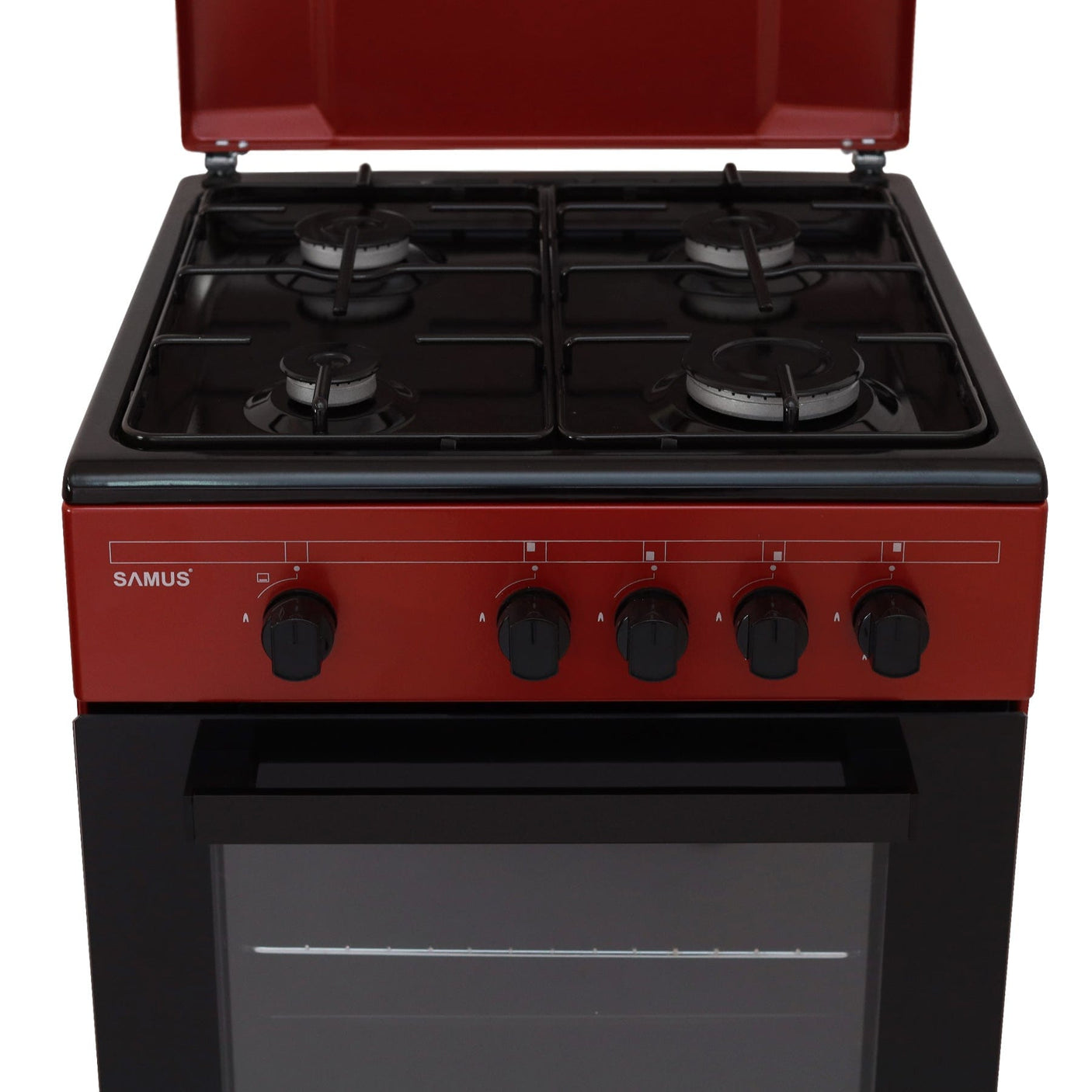 Samus Aragaz Aragaz SamusSM566APGS BURGUNDY/BLACK | 49L, 85cm, Negru