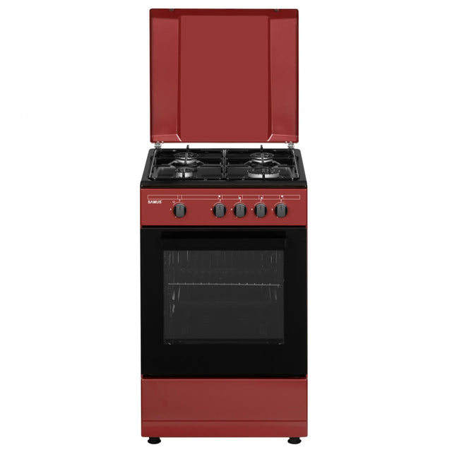Samus Aragaz Aragaz SamusSM566APGS BURGUNDY/BLACK | 49L, 85cm, Negru