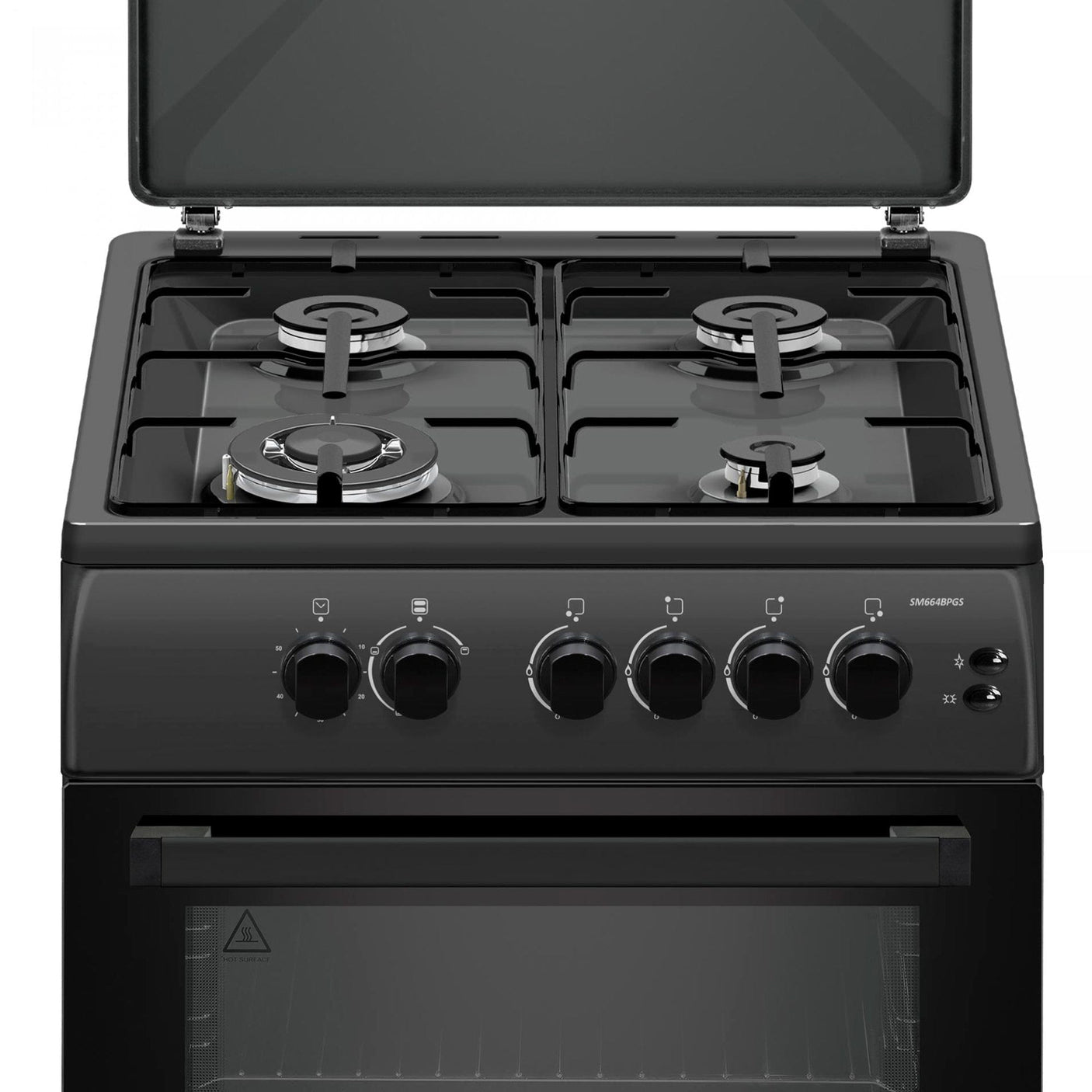 Samus Aragaz Aragaz SamusSM664BPGS Antracit | 70L, 60cm, Negru