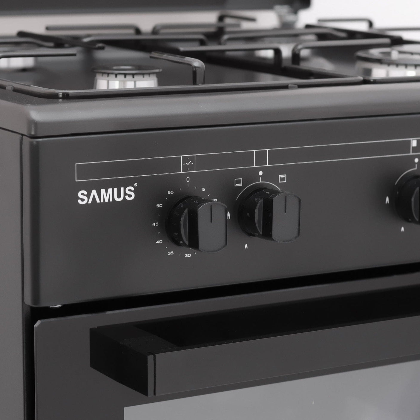 Samus Aragaz Aragaz SamusSM667APGS ANTHRACIT | 55L, 60cm, Gri
