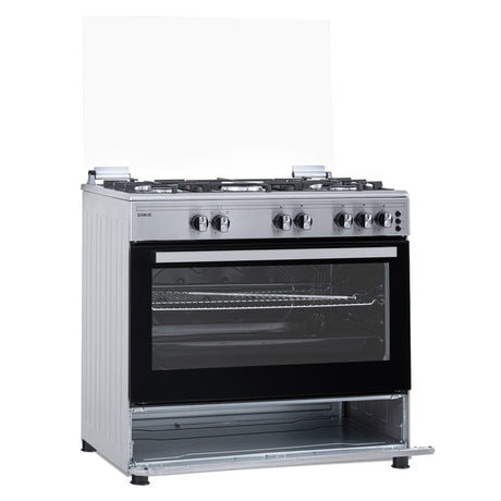Samus Aragaz Aragaz SamusSM950AGRXS1 | 92L, 90cm, Inox, Argintiu, Timer
