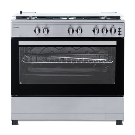 Samus Aragaz Aragaz SamusSM950AGRXS1 | 92L, 90cm, Inox, Argintiu, Timer