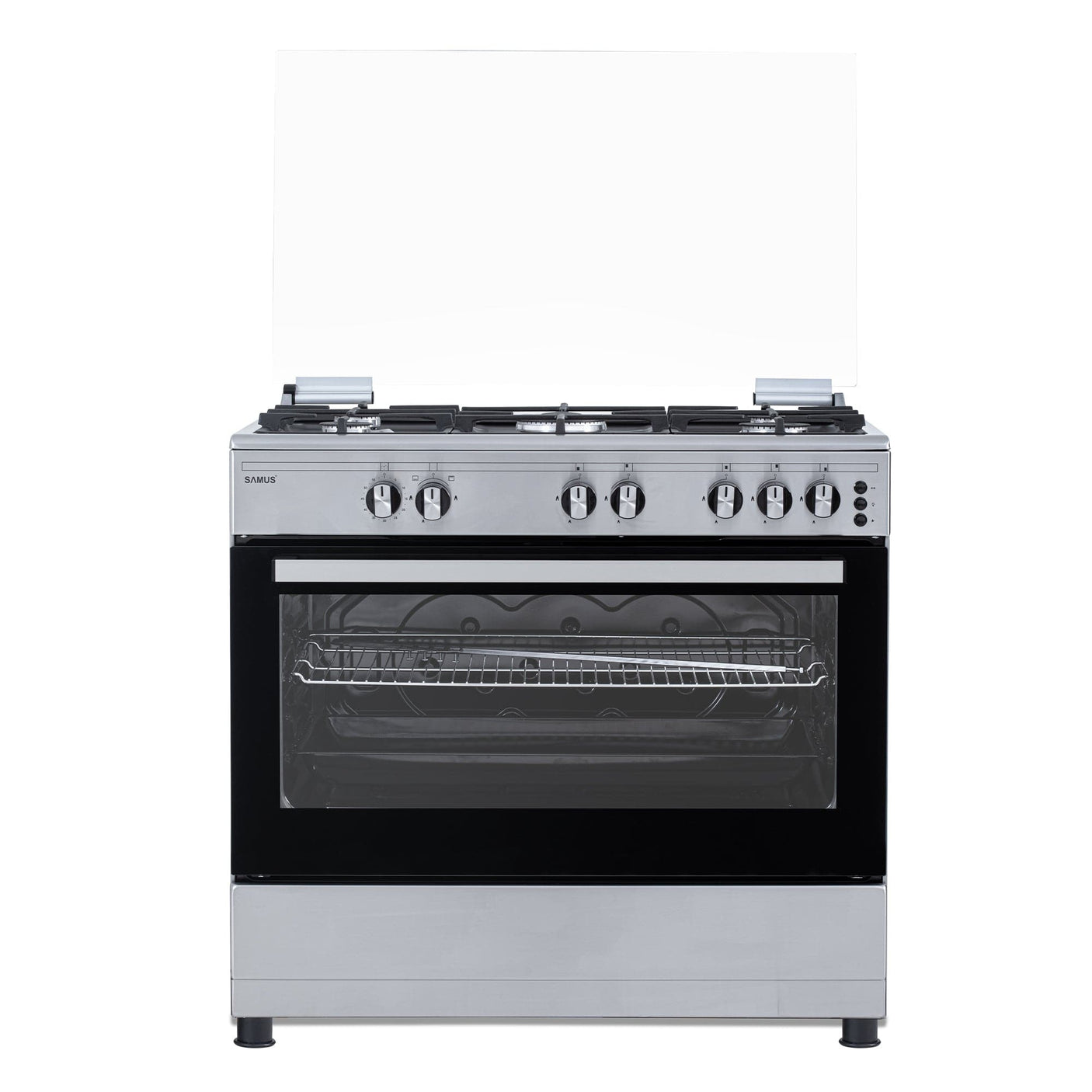 Samus Aragaz Aragaz SamusSM950AGRXS1 | 92L, 90cm, Inox, Argintiu, Timer