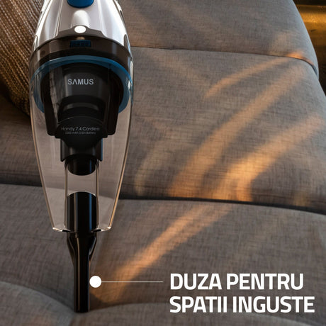 Samus Aspirator auto Aspirator Auto Samus Handy 7.4 Cordless | 50W, 500ml, HEPA, Negru