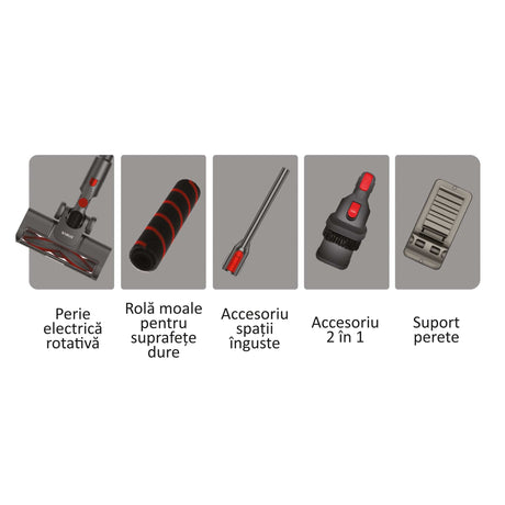 Samus Aspirator vertical Aspirator Samus STORM AIR FORCE | 250W, 650ml, Portabil
