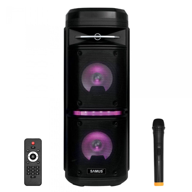 Samus Boxa portabila Boxa Portabila Samus IBIZA 6.5 - 500W | 70W, Bluetooth, Microfon, Negru