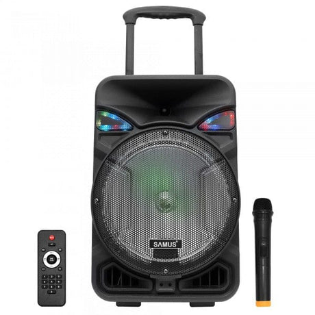 Samus Boxa portabila Boxa Portabila Samus STUDIO 12 - 600W | 50W, Bluetooth, Microfon, Negru