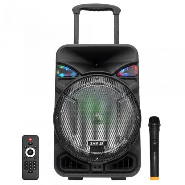 Samus Boxa portabila Boxa Portabila Samus STUDIO 12 - 600W | 50W, Bluetooth, Microfon, Negru