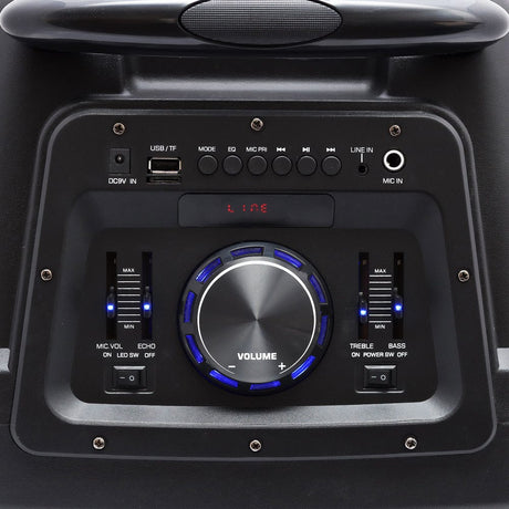 Samus Boxa portabila Boxa Portabila Samus STUDIO 12 - 600W | 50W, Bluetooth, Microfon, Negru