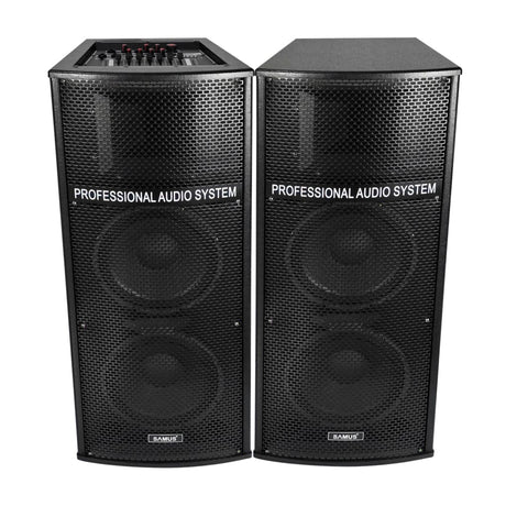 Samus Boxa portabila Boxa Portabila Samus TWIN SOUND 22 PRO | 2x120W, Bluetooth, Microfon, Negru