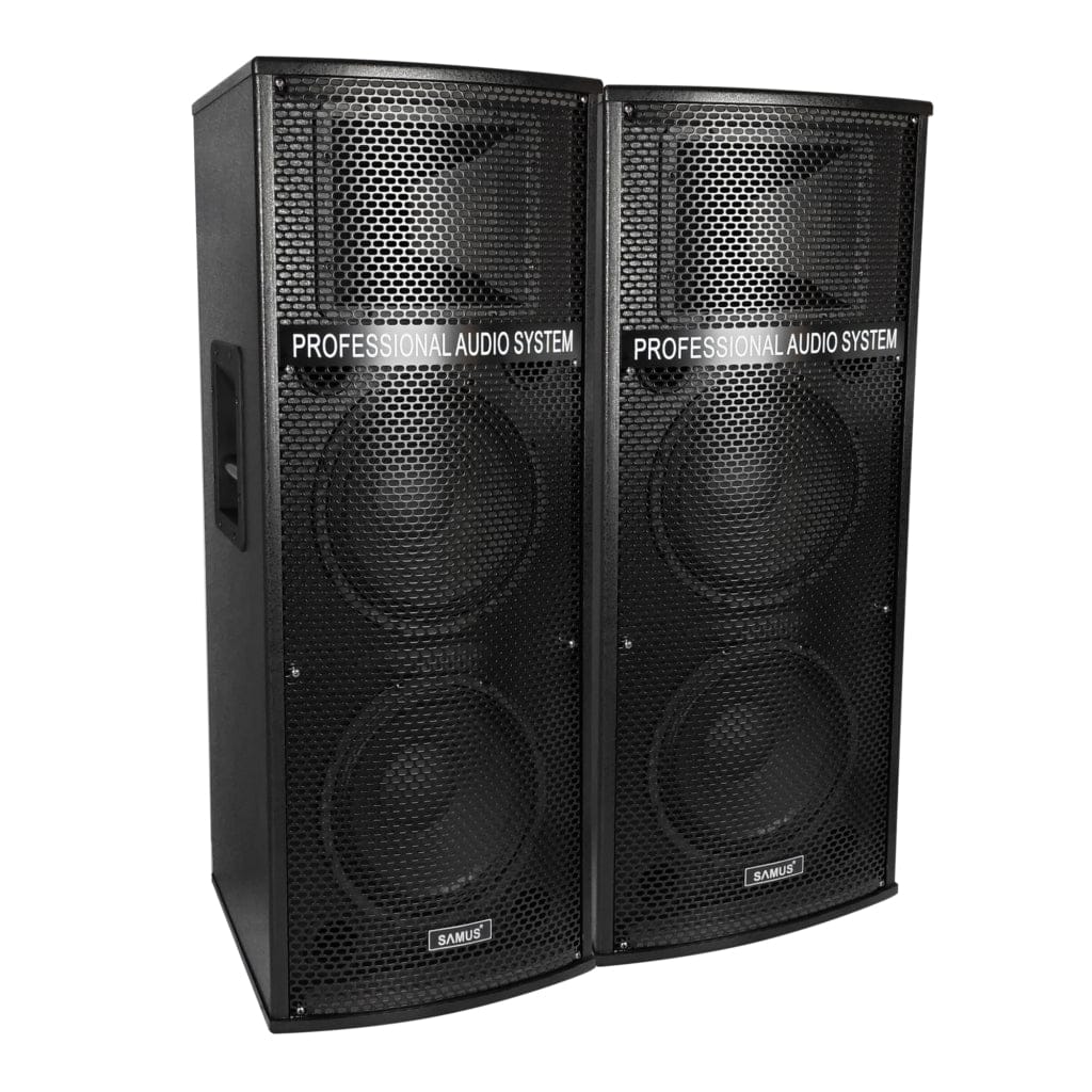 Samus Boxa portabila Boxa Portabila Samus TWIN SOUND 22 PRO | 2x120W, Bluetooth, Microfon, Negru