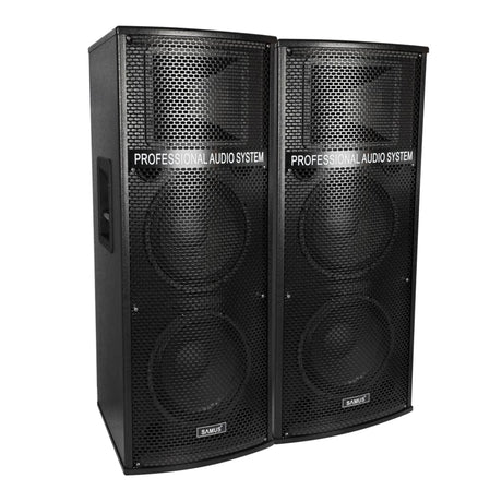Samus Boxa portabila Boxa Portabila Samus TWIN SOUND 22 PRO | 2x120W, Bluetooth, Microfon, Negru
