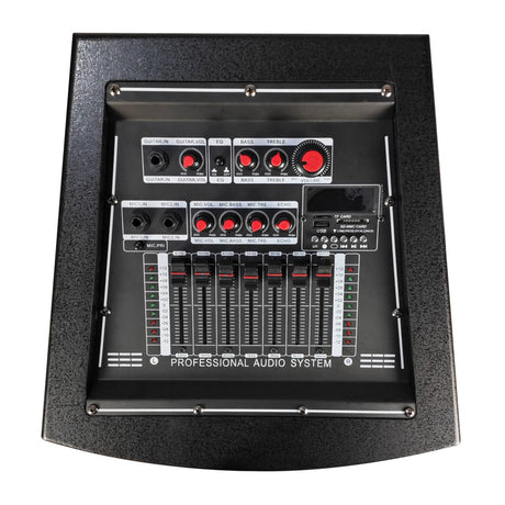 Samus Boxa portabila Boxa Portabila Samus TWIN SOUND 22 PRO | 2x120W, Bluetooth, Microfon, Negru