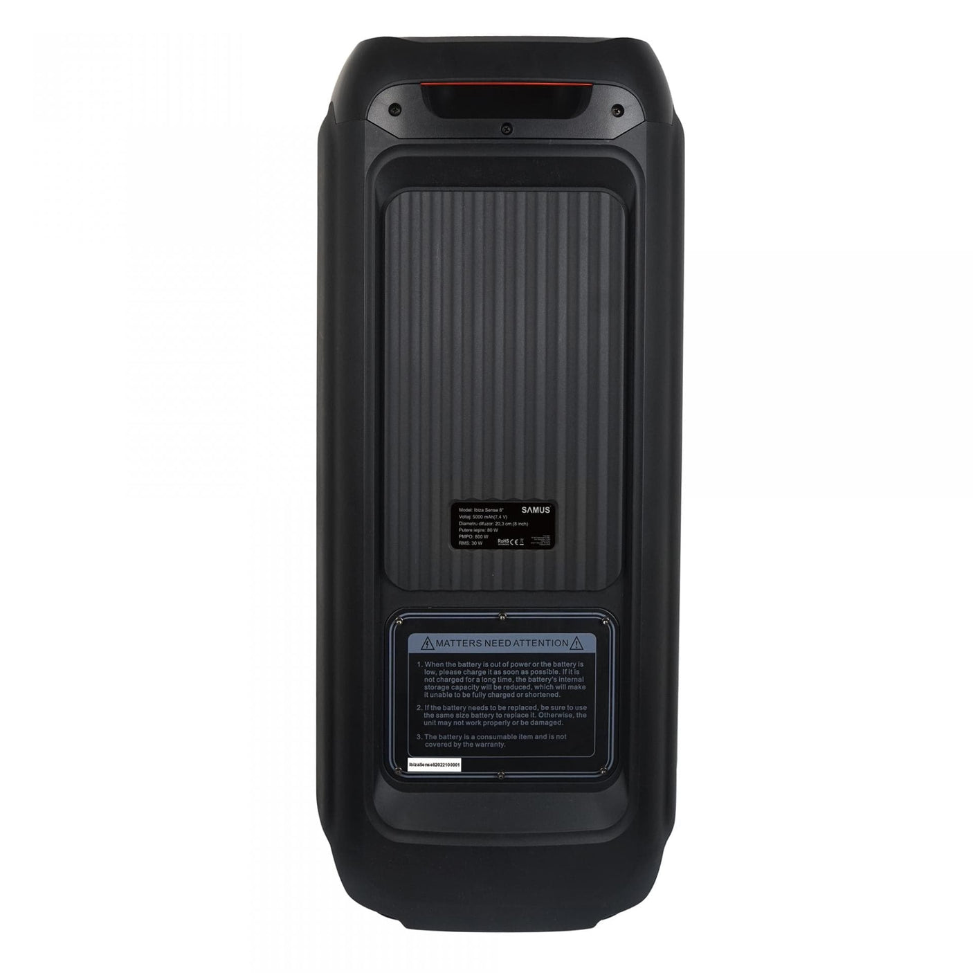 Samus Boxe Boxe Samus IBIZA SENSE 8 - 800W | 800W, 8", Bluetooth, Portabil