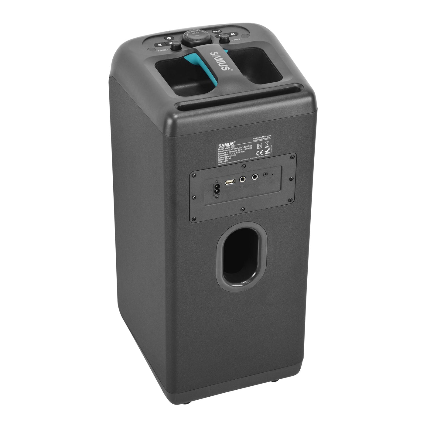 Samus Boxe Boxe Samus MIAMI 5.25 | 240W, 4000mAh, Bluetooth, Portabil