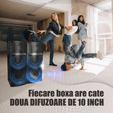 Samus Boxe Boxe Samus Twin Sound 22 Pro | 4000W, 10", 25cm, Roșu, Smart