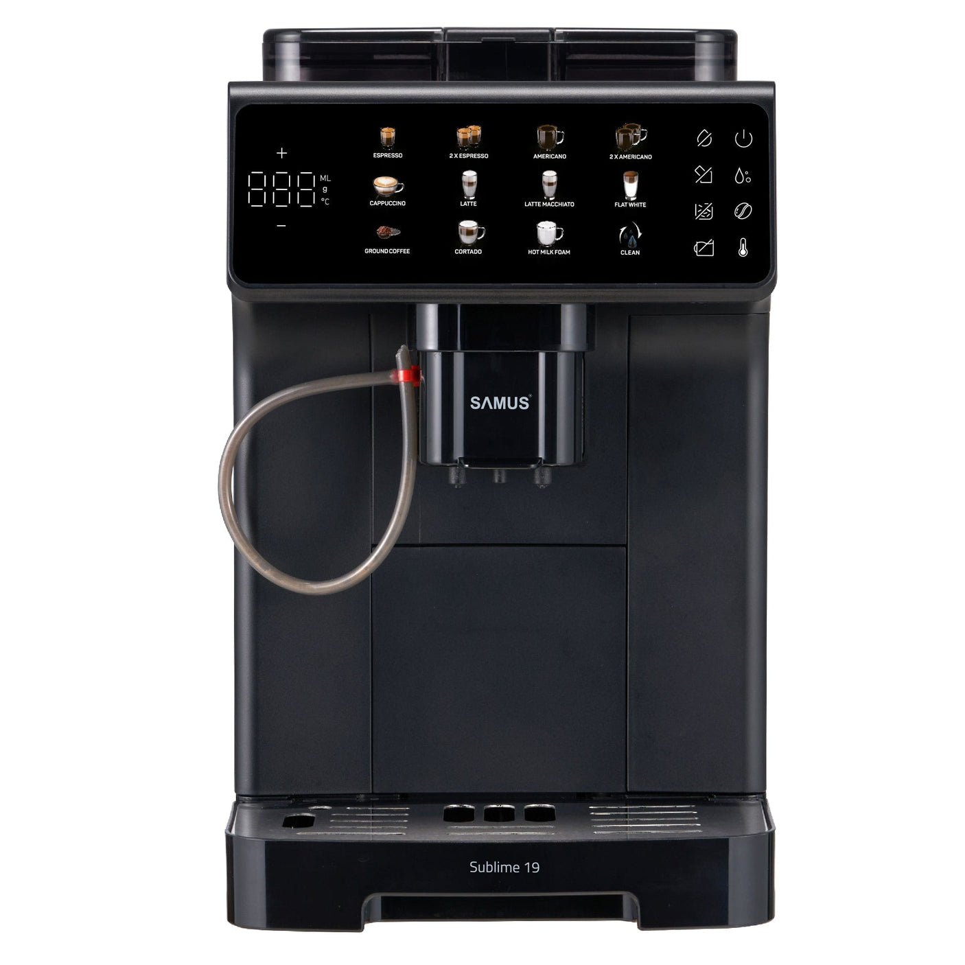 Samus Espressor automat Cafetieră Samus | Negru