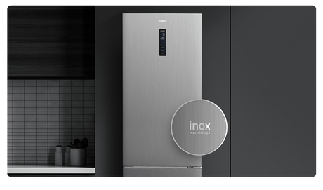 Samus Combina frigorifica Combină Frigorifică Samus SCX486NFE | 347L, No Frost, Argintiu