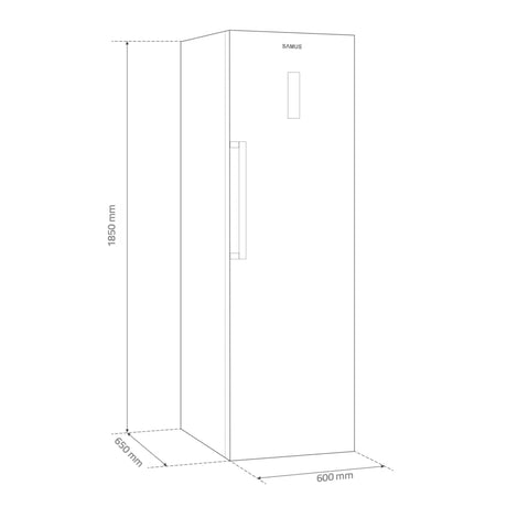 Samus Congelator vertical Congelator vertical Samus SCXE346NFE | 290L, LED