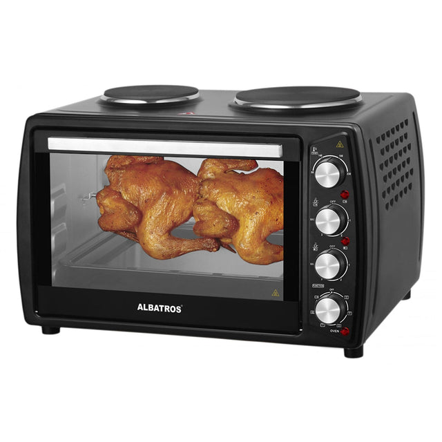 Samus Cuptor electric Cuptor Electric Albatros A63BPRC2 | 3200W, 63L, Negru