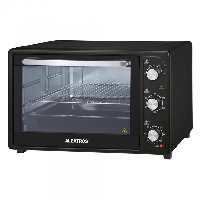 Samus Cuptor electric Cuptor Electric Samus A45BC2 | 1800W, 45L, Inox, Negru, Timer