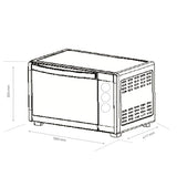 Samus Cuptor electric Cuptor Electric Samus CS-35B2 | 1600W, 35L, Inox