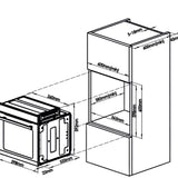 Samus Cuptor incorporabil Cuptor Incorporabil Samus SC623GX5 | 2000W, 75L, Gri