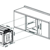 Samus Cuptor incorporabil Cuptor Incorporabil Samus SC625GDX5 | 2000W, 75L, Gri, Digital, 5G