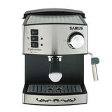 Samus Espressor Automat Samus ESPRESSIMO SILVER, 850W, 15 Bari, Rezervor 1600ml, Design Modern Gri Inox