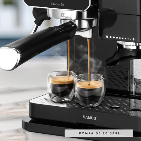 Samus Espressor automat Espressor Manual Samus | 0.9L, Negru